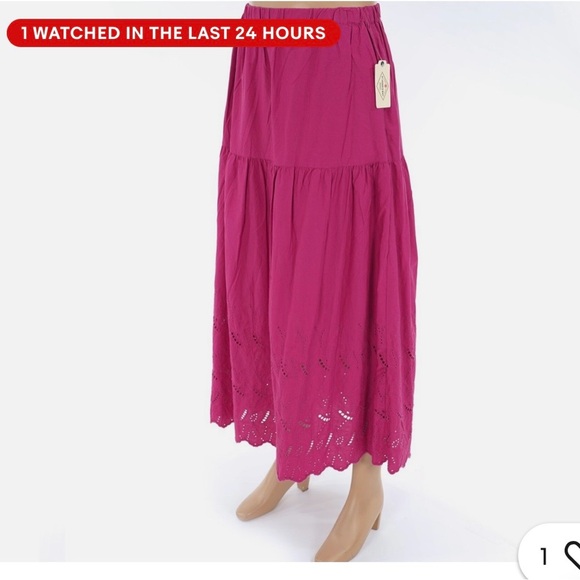 St. John's Bay Dresses & Skirts - #254 NWT.  St. John's Bay Vibrant Pink A-Line Skirt. Size XXL. Beautiful Skirt